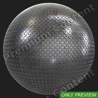 PBR substance preview metal floor rusty 0001